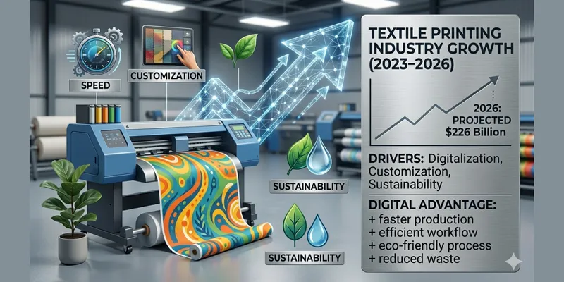 Textile Printing Market 2026: 27% Growth, Cost Savings & Key Industry Stats